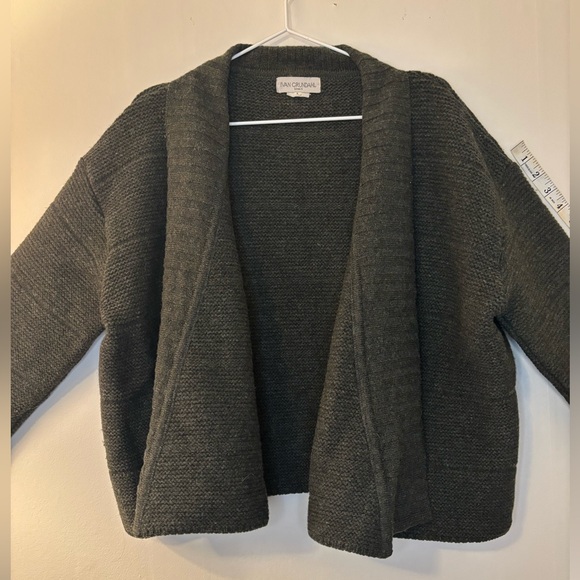 Dark green ivan grundhal cardigan with ribbed detail, women’s M/L - Picture 1 of 8